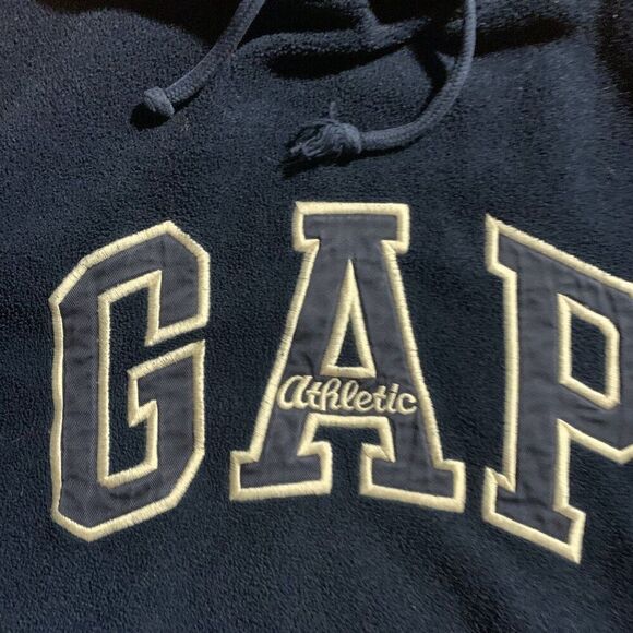 Vintage 90s Gap Athletic Fleece Sweatshirt - Picture 2 of 3